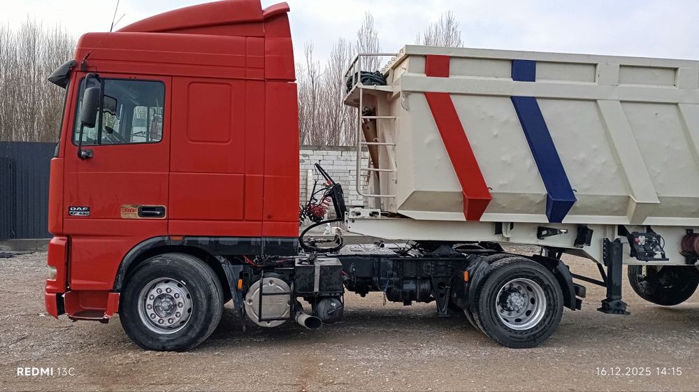 Sotiladi srochna Tyagach DAF+Pritsep Samosval TONAR