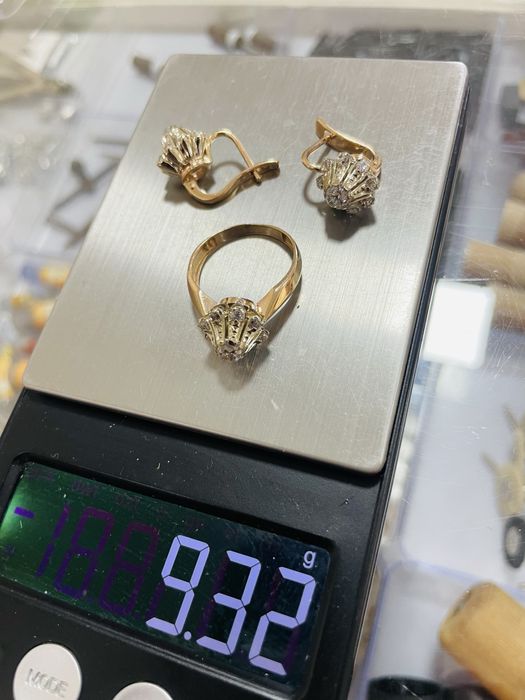 тилла туркманбош комплект 585 проба