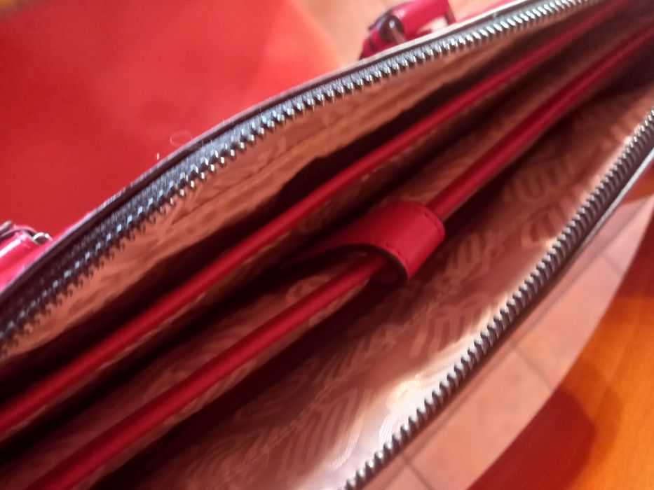 Прекрасна чанта за офис или за пътуване, естествена кожа, размер 40×30