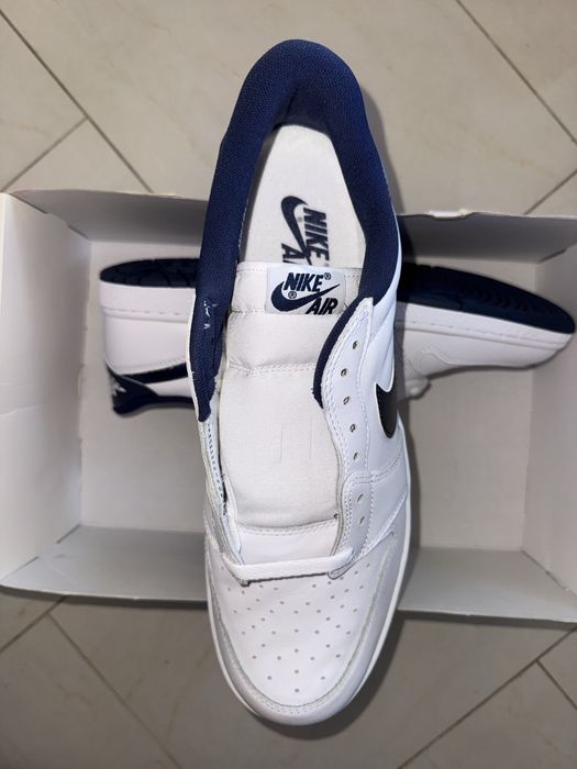 Обувки Air Jordan 1 Retro Low '85 OG “Metallic Blue” - размер 49.5