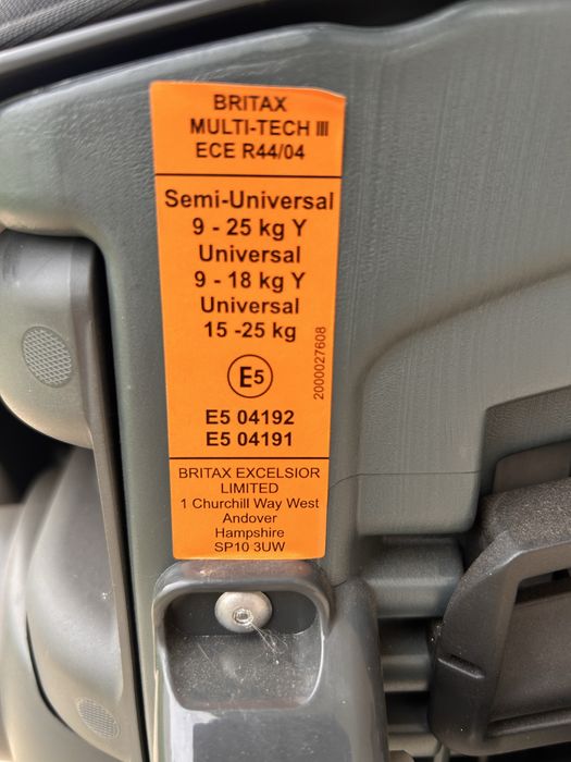 Scaun Auto Britax Romer 9-25 kg