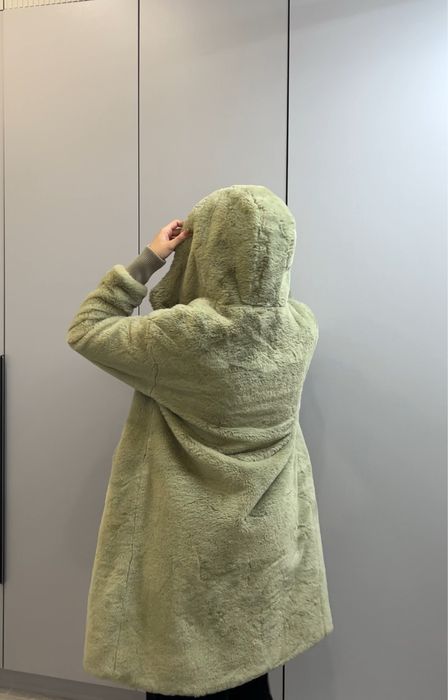 Эко-шубка фисташковая