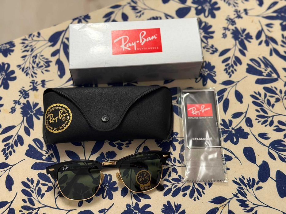 Ochelari de soare Ray-Ban Clubmaster RB3016 W0365