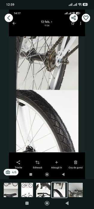 Bicicleta copii ca nouă