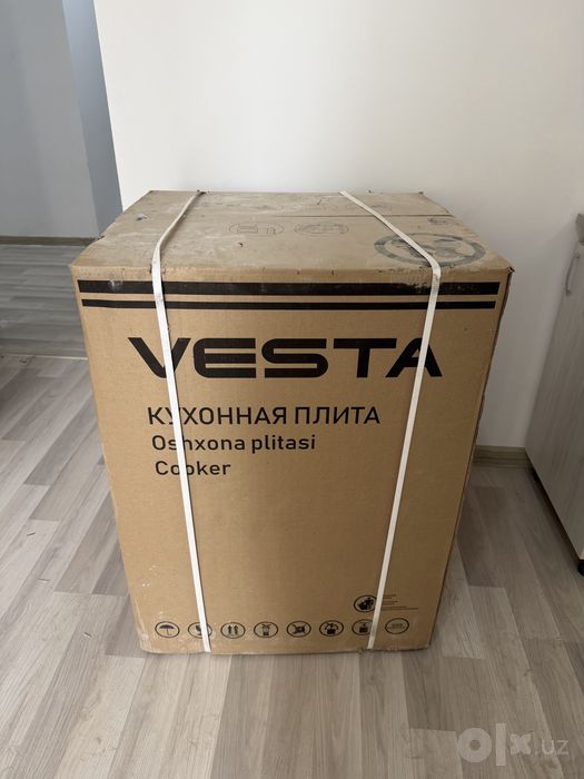 Vesta Gaz Plita Sotiladi Srochno yangi upakovkada!