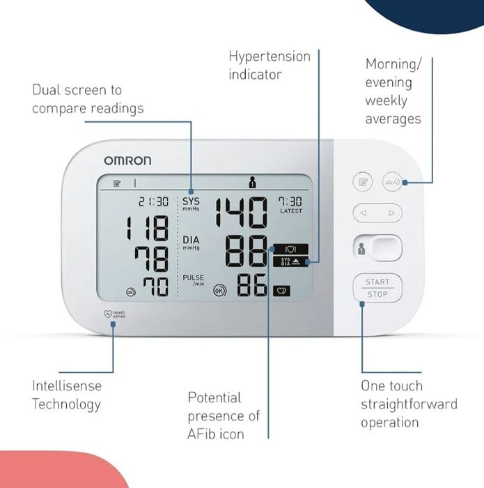 Апарат за измерване на кръвно налягане OMRON X 7 Smart (Япония