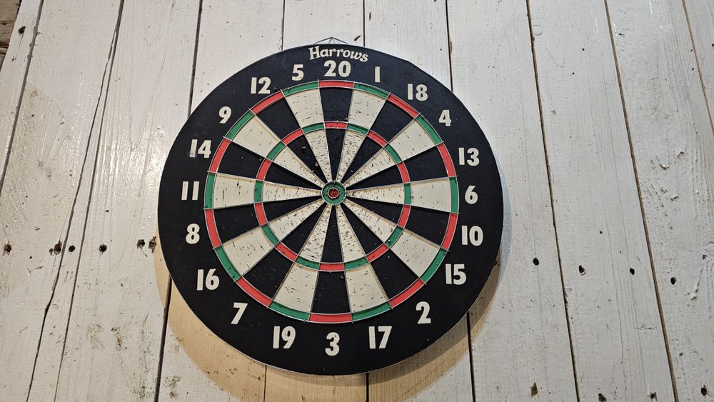 Tabla Darts veche