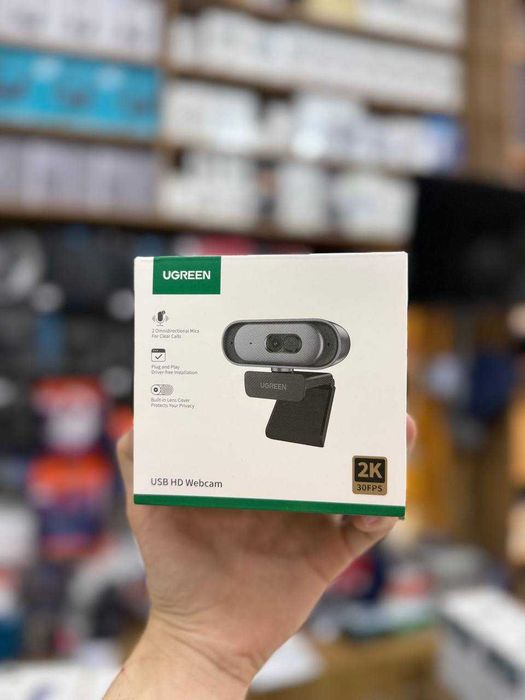 Веб-камера UGREEN 2K Ultra HD — Качество и надежность. Есть доставка