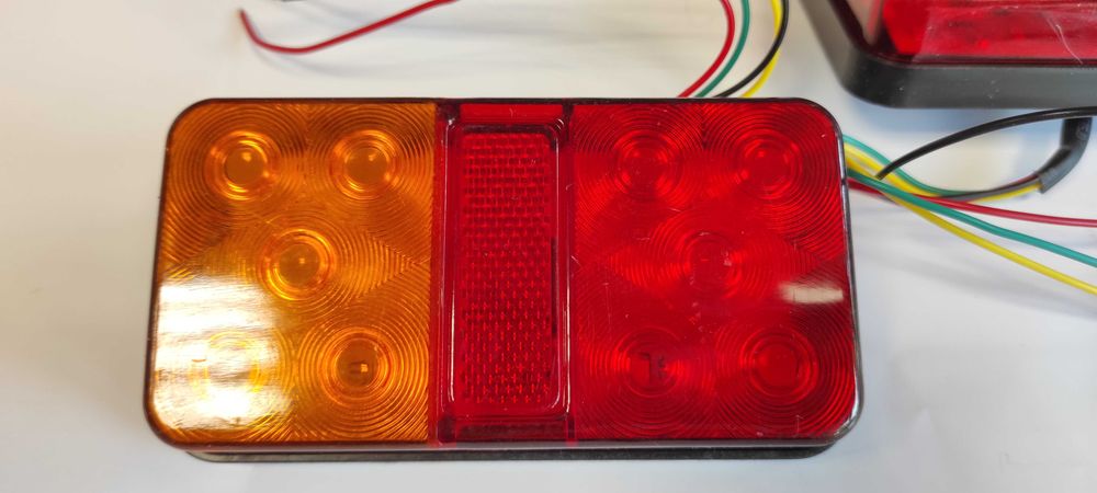 Комплект Диодни LED стопове 12V 24V Волта бус камион ТИР ремарке