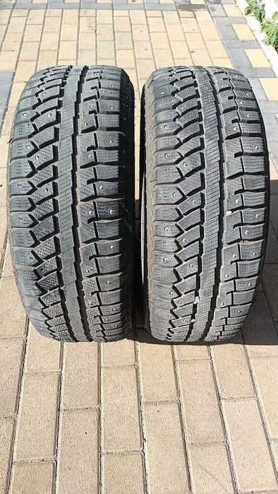 Шины 205/55 R16 - "Cordiant Polar 2" (Россия), шипованные.
