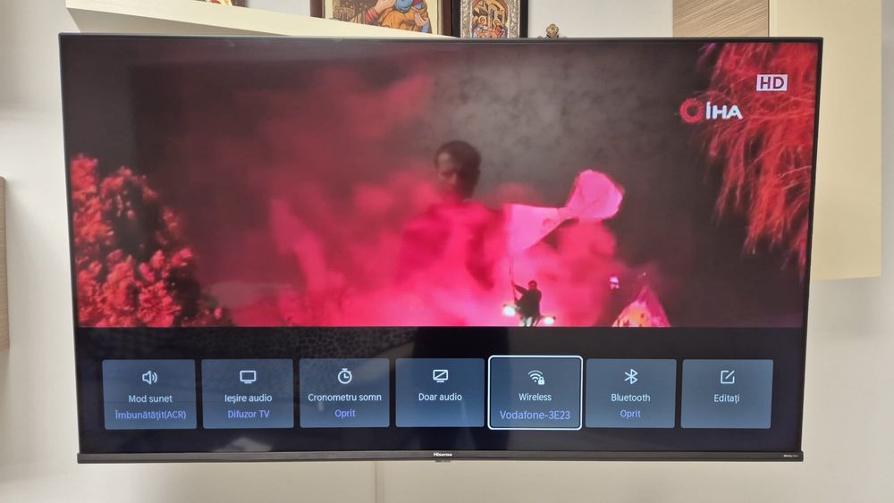 Vand televizor Qled Hisense - 50E7HQ de 50 inch (127 cm), cu defect