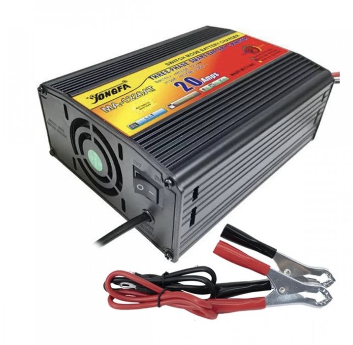 Умно зарядно за акумулатор 20А -12V за акумулатори до 120аh.