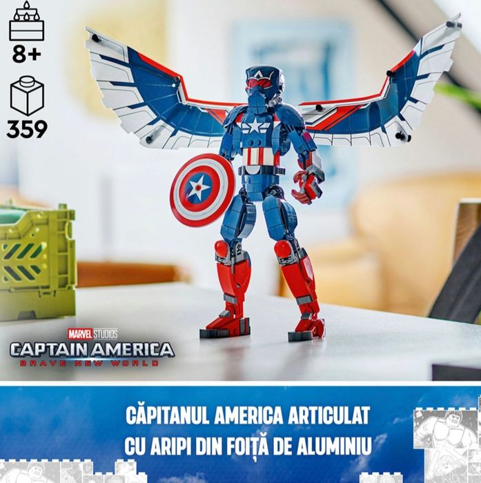 Lego Marvel Capitan America 76296