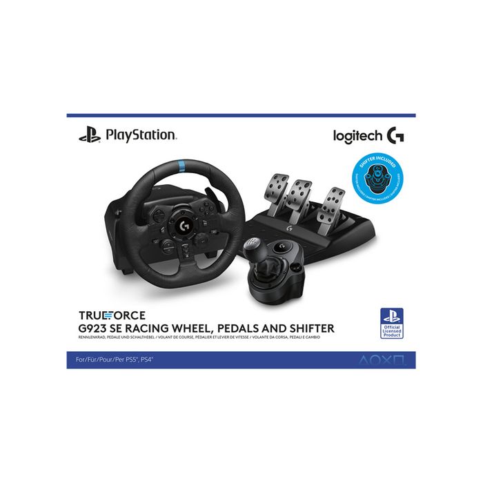 Волан Logitech G923 + скоростен лост – ТОП Състояние