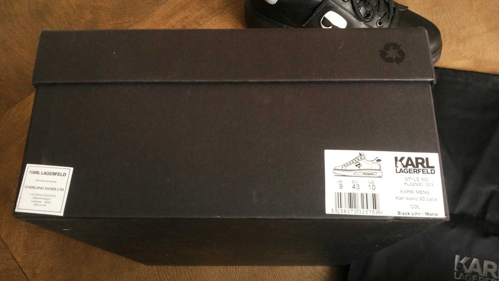 KARL LAGERFELD Размер EUR 43 / UK 9 естествена кожа 111-13-S