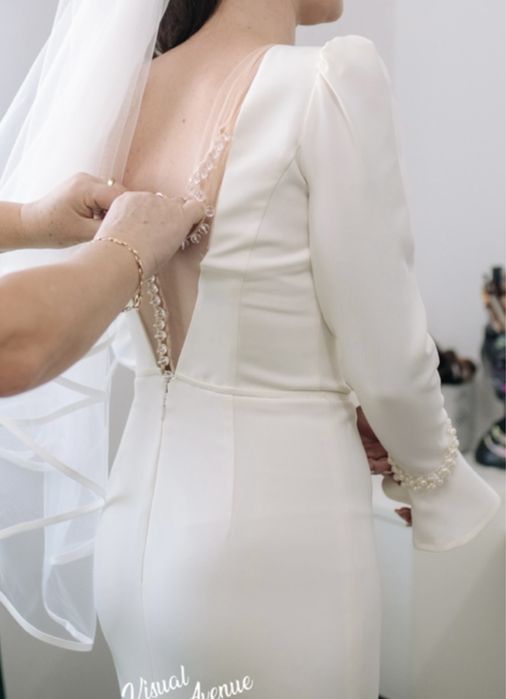 Rochie de mireasa tip sirena