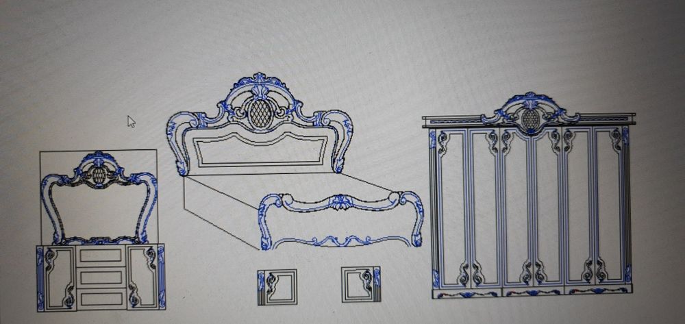 Mebel, MDF eshik, sandiq, patalok chizmalari sotiladi