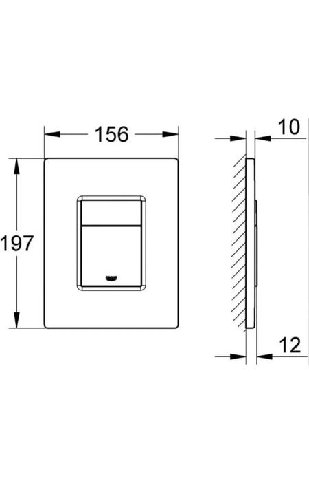 Кнопка слива унитаза GROHE