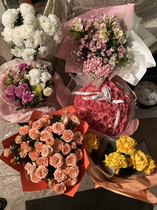 Цветы, букет, гүл, гул