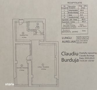2 Camere - 83MP - Ivory Residence Pipera