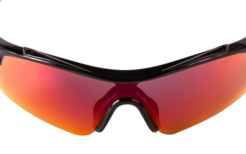 Ochelari polarizati ciclism bicicleta Pegas Ride negru rosu