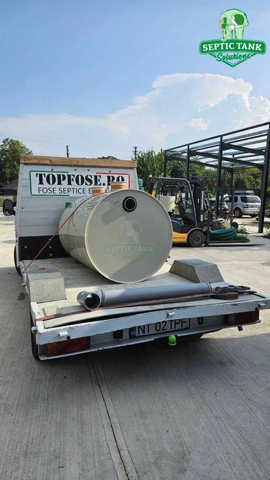 Fosa Septica Ecologica 1000L - Livrare 249 RON + Toate Actele Incluse!
