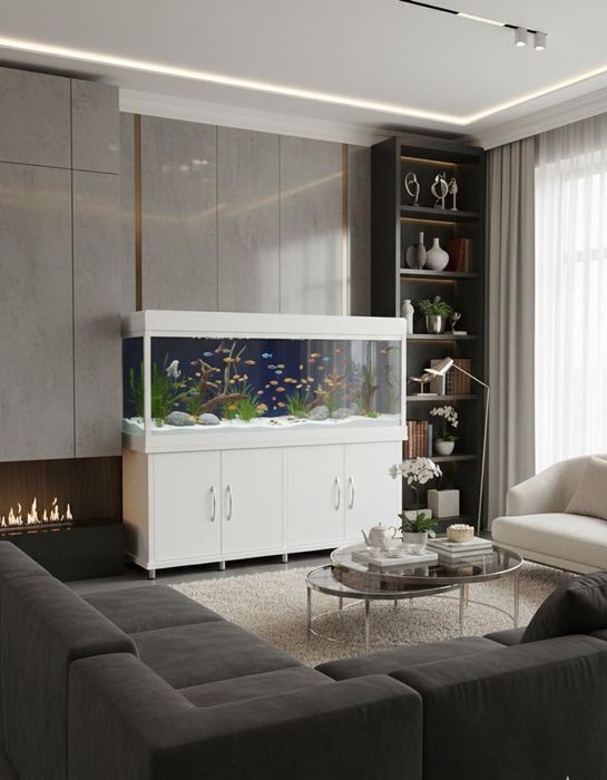Аквариум с тумбой