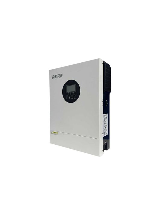 Invertor Hibrid GSIKE 4KW 24V MPPT 100A WiFi Sinus Pur pentru Sisteme Fotovoltaice, Off Grid