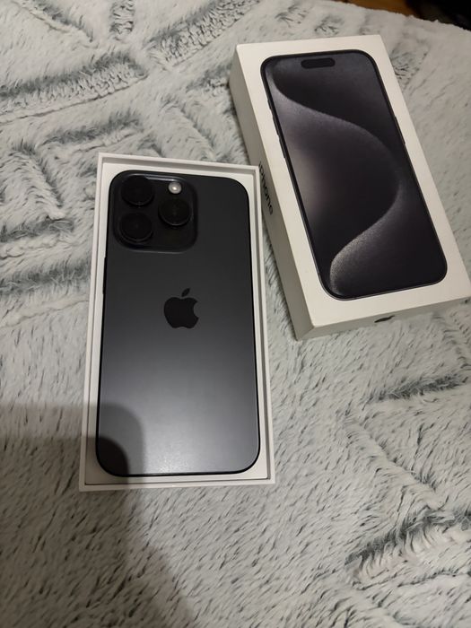 iPhone 15 pro ideal sotiladi black titanium