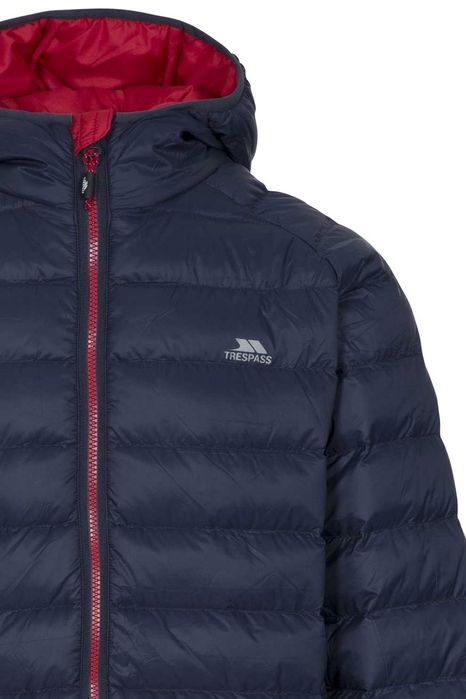 Trespass - Jacheta usoara cu vatelina Bosten, Bleumarin/Rosu, L