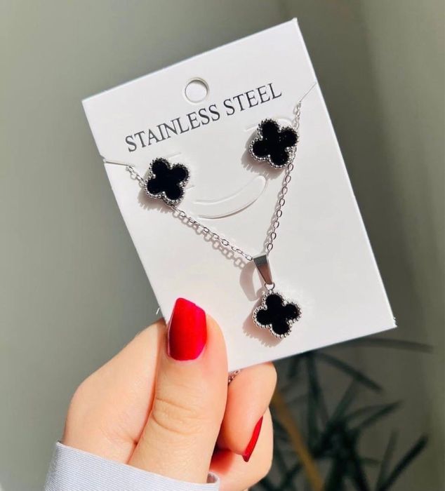 Комплект колие с обици