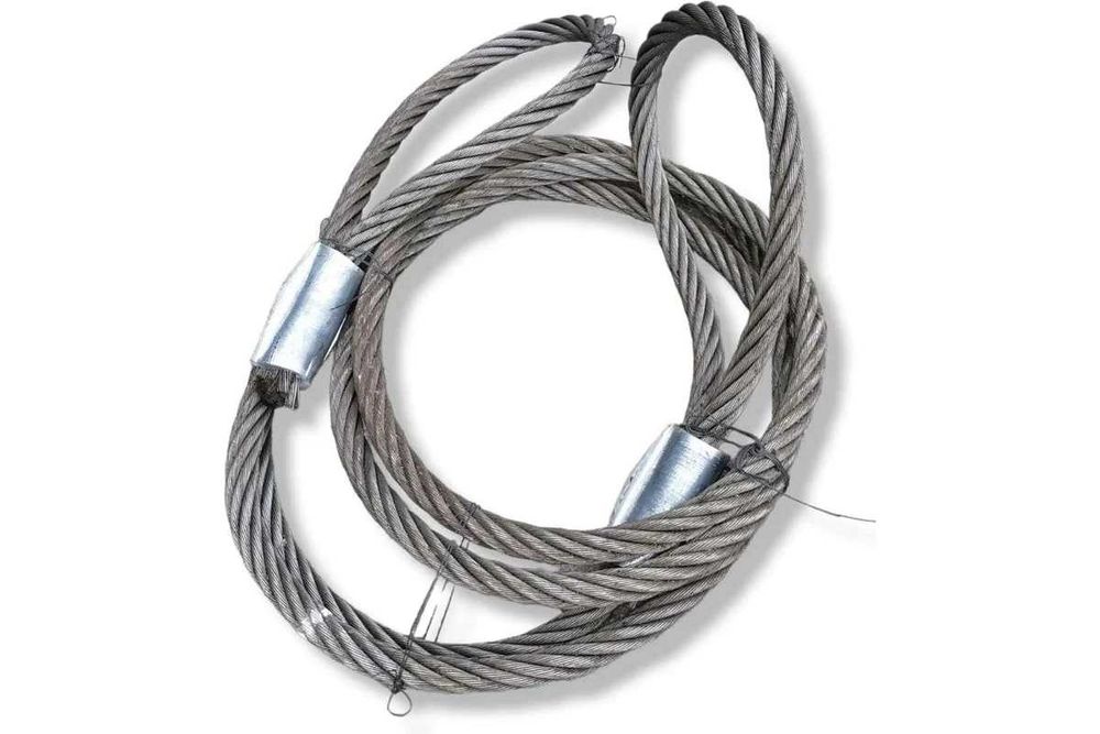 Стропа стальная канатная текстильная