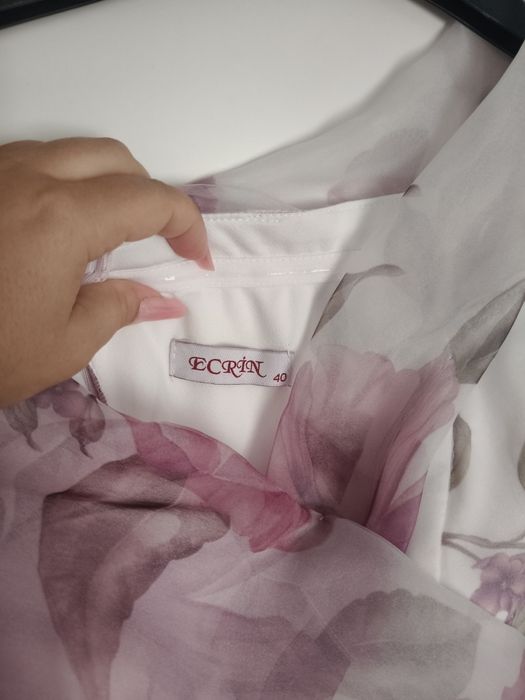 Rochie midi cu flori