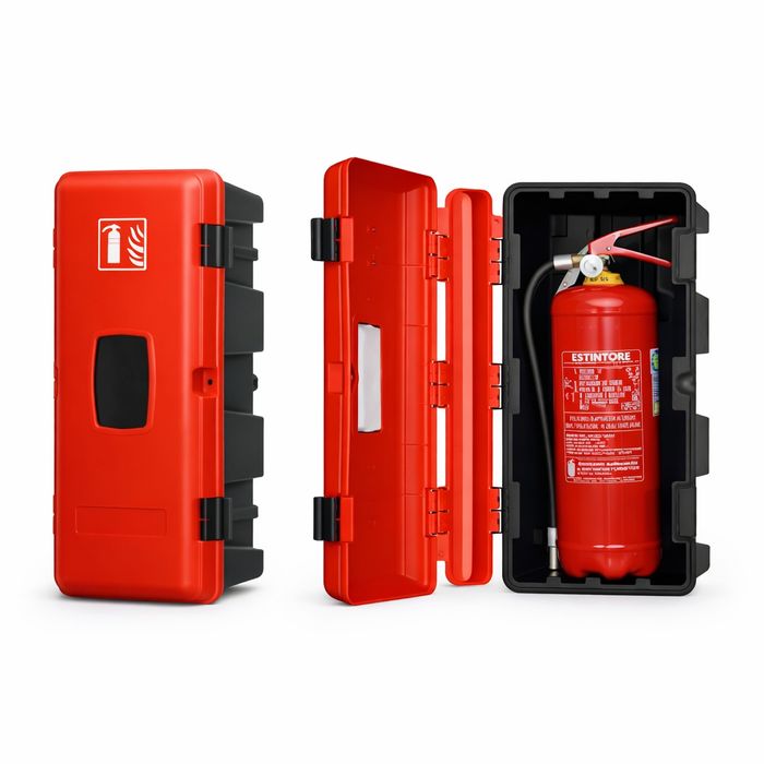 Крепление огнетушителя ящик / quti o‘t o‘chirgich uchun