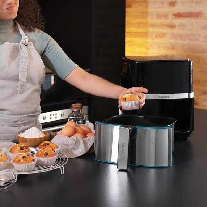 Фритюрник с горещ въздух Cecotec 5.5л Cecofry Inox 5500 Pro 1700 W