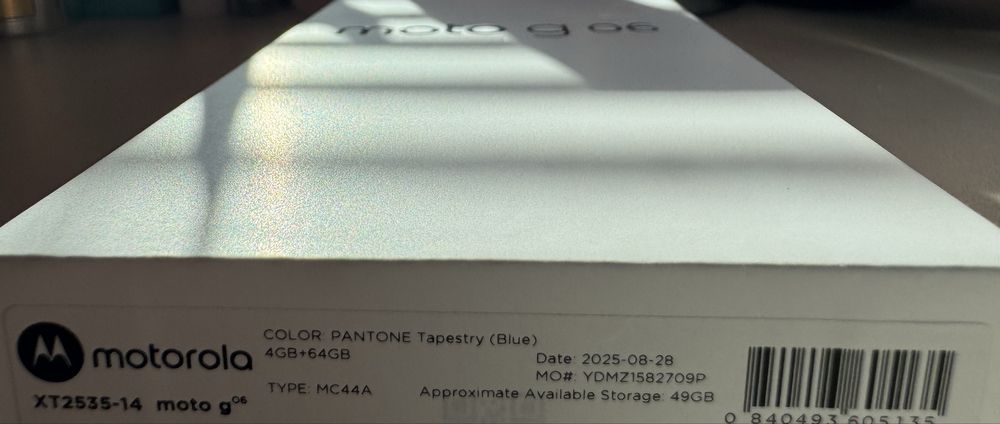 Motorola Moto g 06 чисто нов