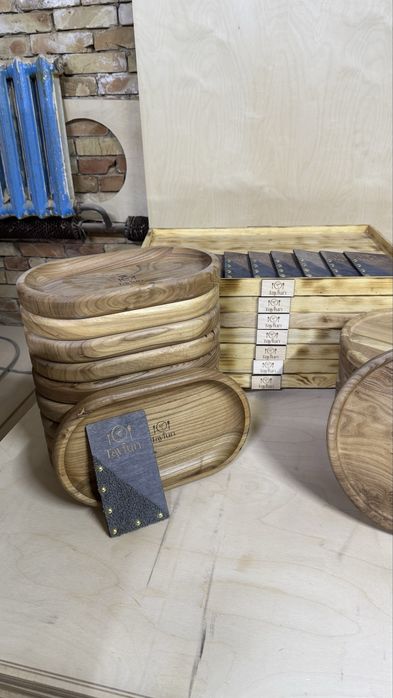 Стейк доски, Тарелки и Астау