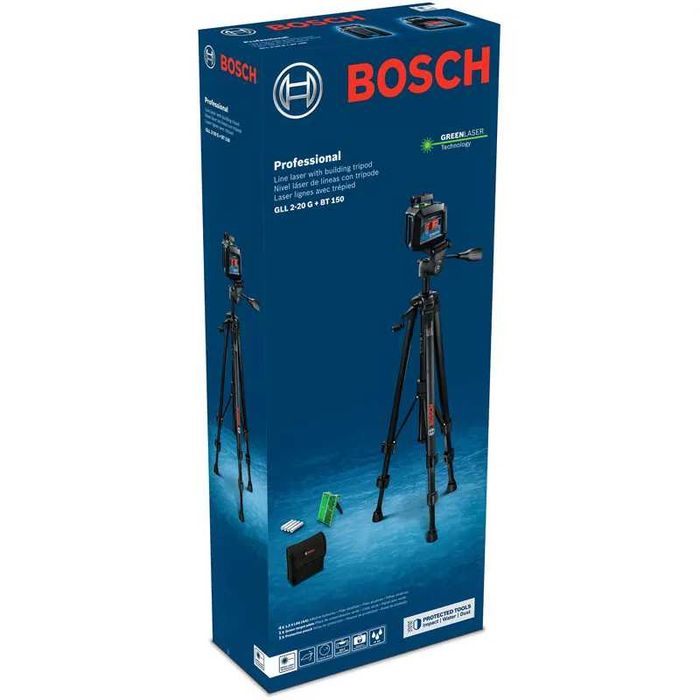 lazerniy uroven BOSCH GLL 2-20 G Lazer Лазерный уровень