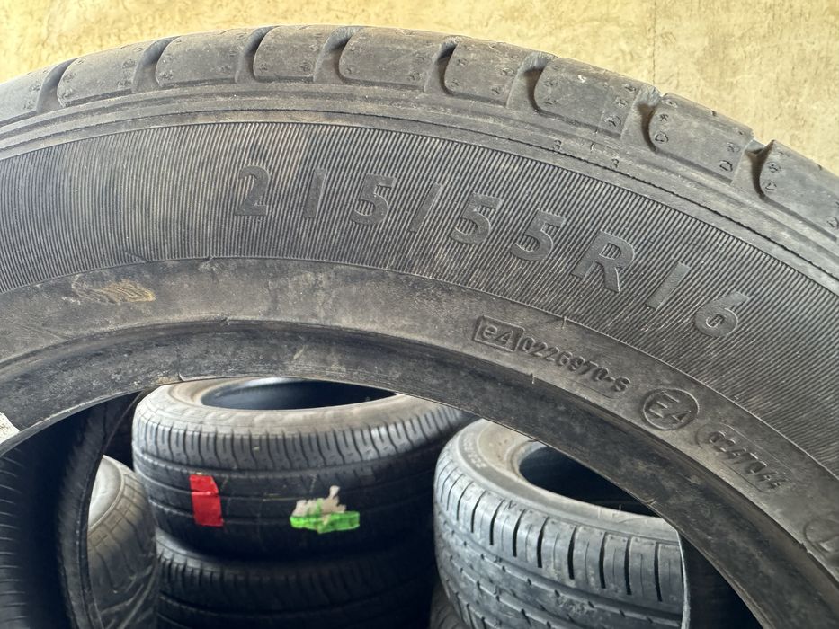 Шины 215/55/16 привозной