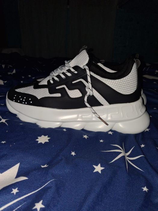 Versace Chain Reaction – Sneakers albi – Mărimea 43