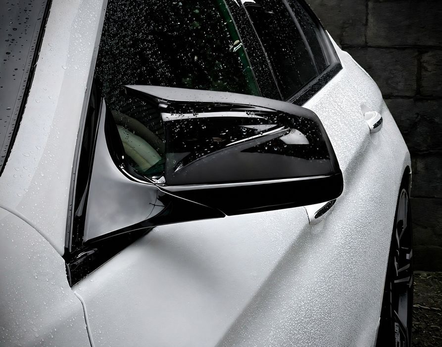 Капаци за огледала Бмв Ф07 GT Е60 E61 / Тунинг пияно лак  batman kapaci Bmw E60 E61
