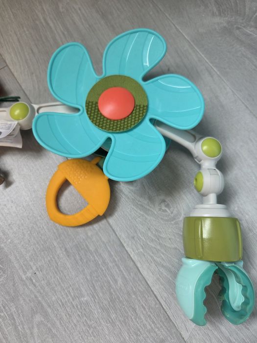 4,99 lei transport azi! Arcadă jucării bebeluși + accesorii interactive,0+ luni, flexibilă, pt scoica, carucior sau patut