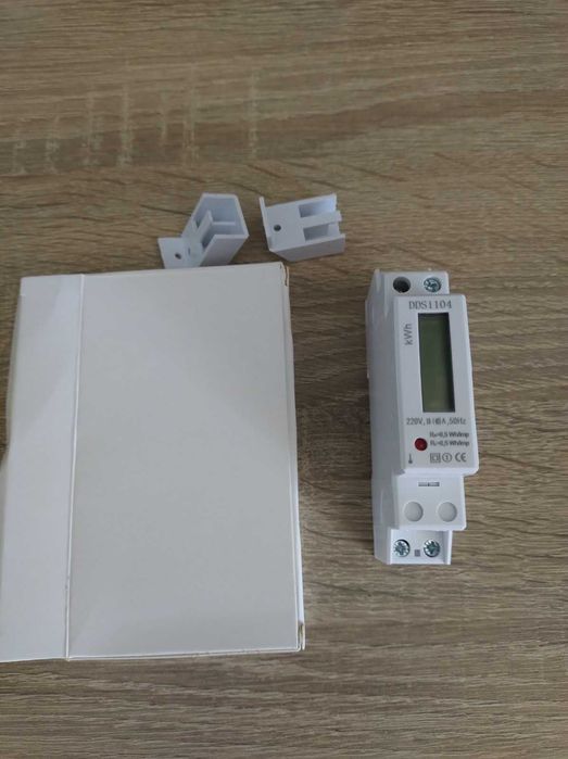 Контролен електромер за DIN шина 18мм | 40A Монофазен