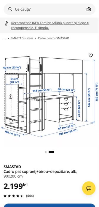 Pat supraetajat ikea