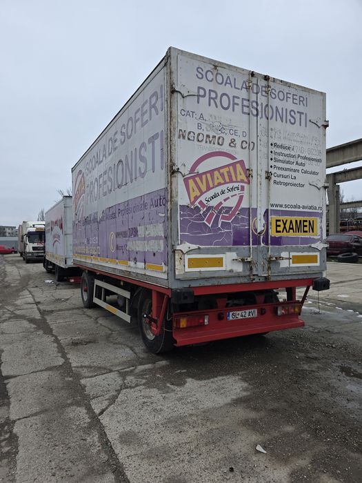 Camion Man si Remorca cu protap mobil echipat de scoala de soferi