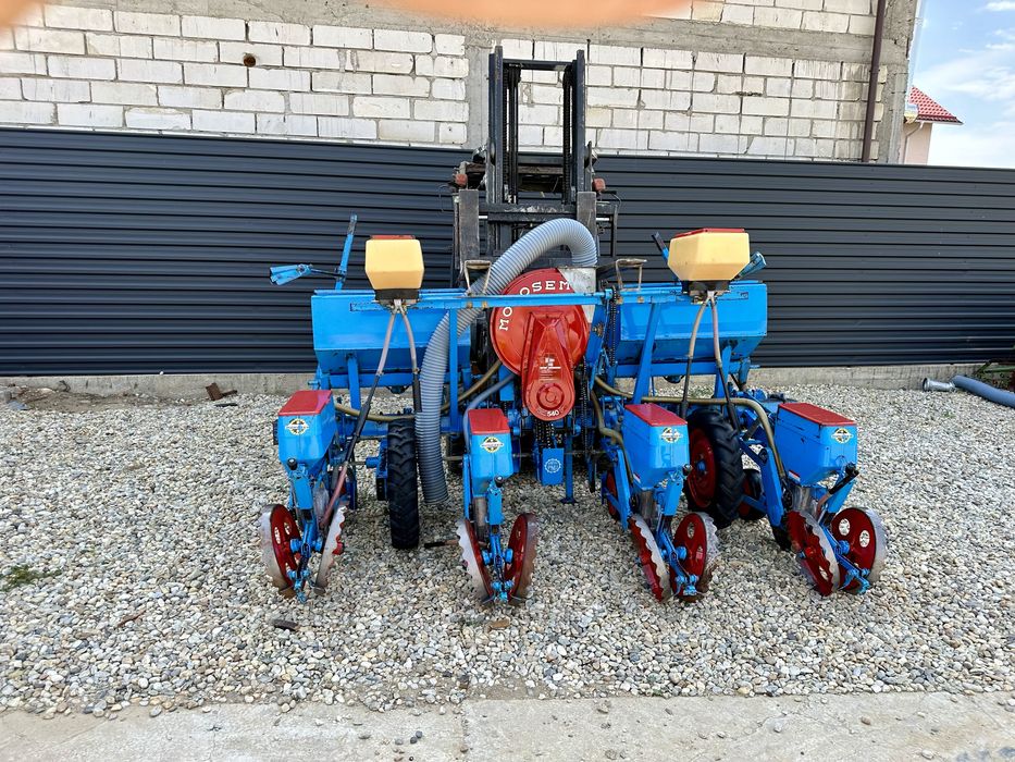 Semanatoare porumb floare Monosem Nodet cu fertilizare