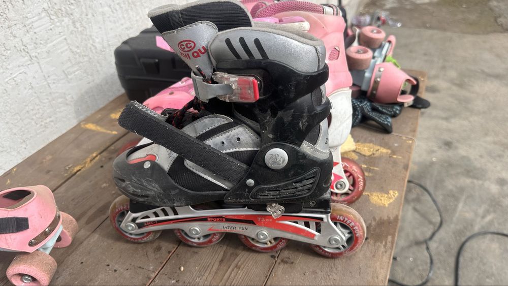 Отдам ролики 3 пары