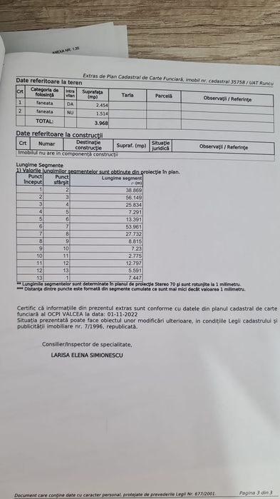 Vand 2 terenuri intravilane/extravilane