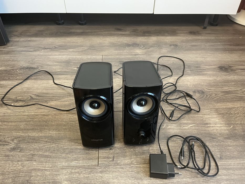 Boxe Creative T60 Sound Blaster 2.0 USB-C Audio, Bluetooth 5.0, AUX-in out