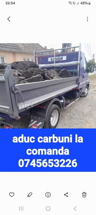 Carbuni Lignit sortat  fara pământ